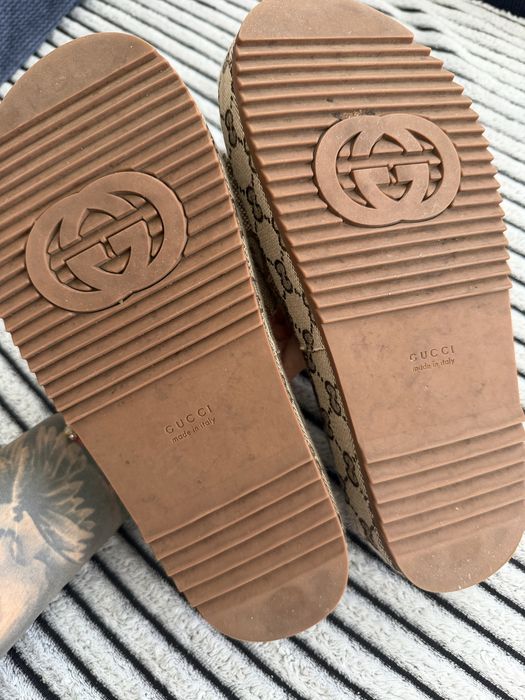 Klaopki gucci używane 39