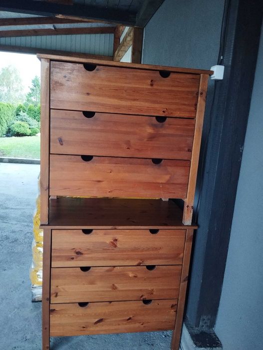 Komody IKEA bialit drewno