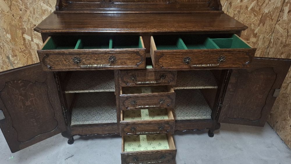 Śliczna komoda ludwikowska z nadstawka