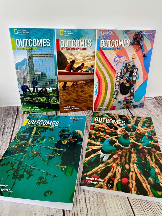 Outcomes 3rd ed Elementary, Pre-Intermediate, Intermediate, Upper-Intermediate, Advanced