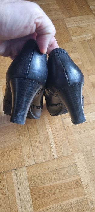 Buty półbuty jesienno wiosenna caprice 37,5 na obcasie