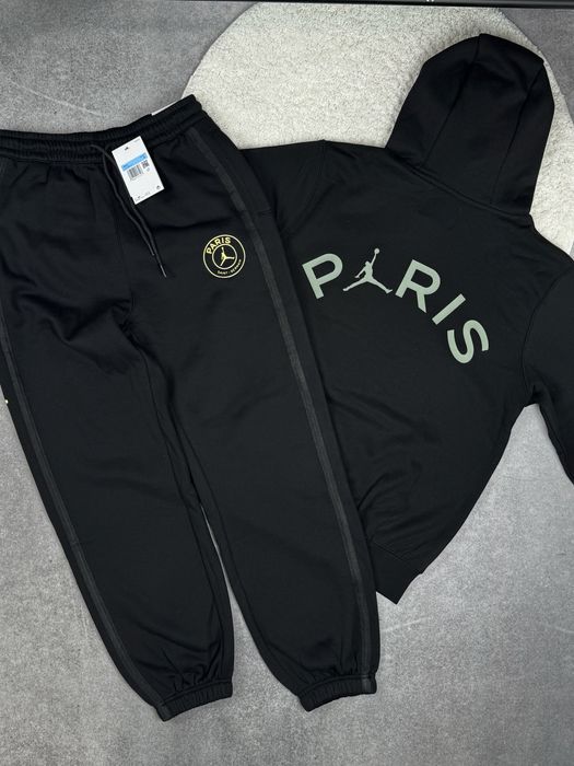 ХІТ СЕЗОНУ‼️ Костюм Air Jordan PSG Fleece Black | костюм джордан псж