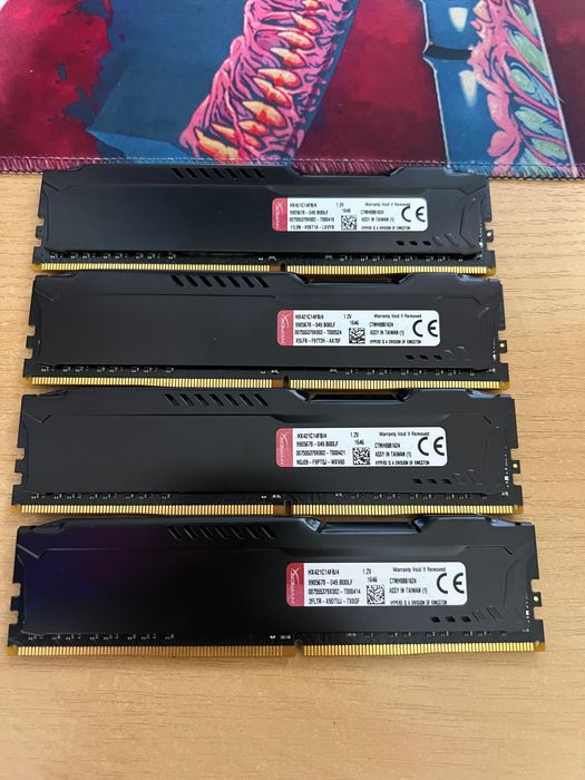 DDR4 16 gb Оперативная память Hyper X Fury