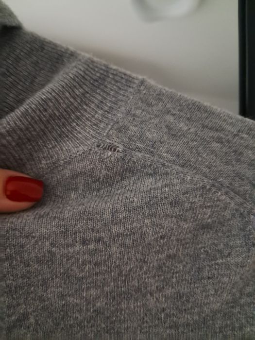 Kaszmirowy sweter 100% kaszmir pure cashmere