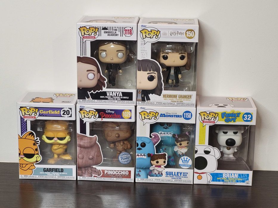 Колекційні фігурки Funko Pop.