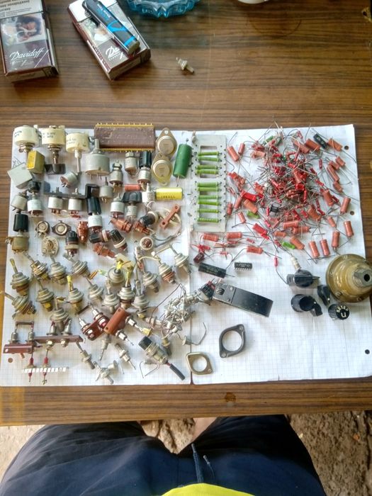 Продам радиодетали новые и бу