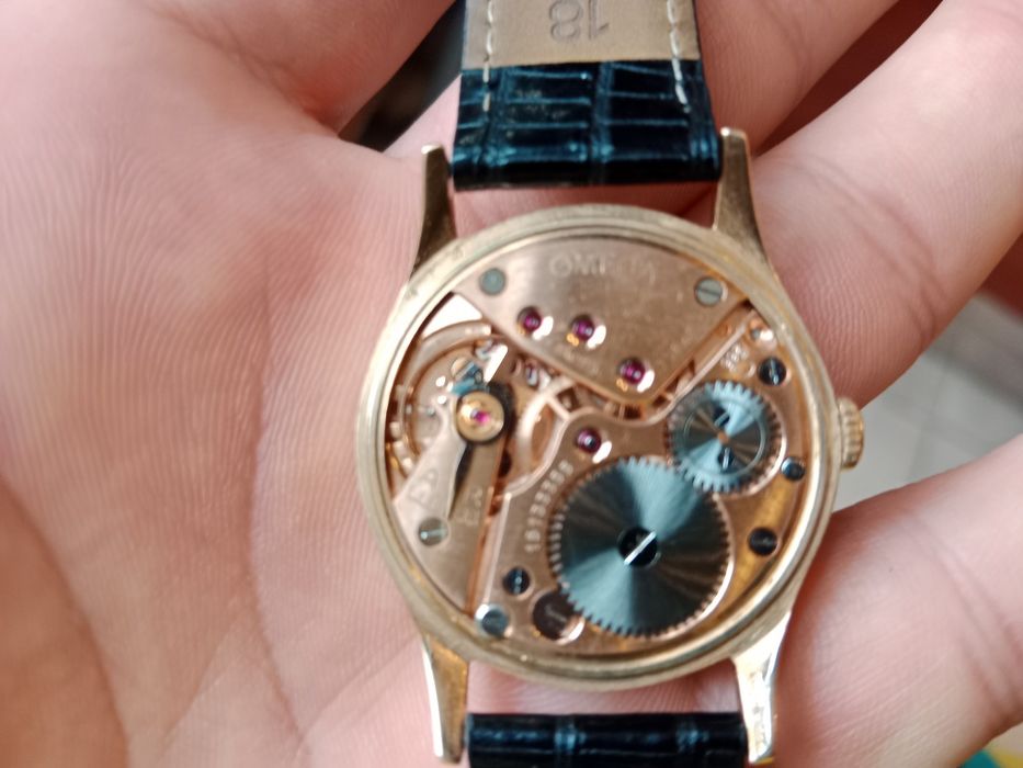 Omega vintage złoto 9k
