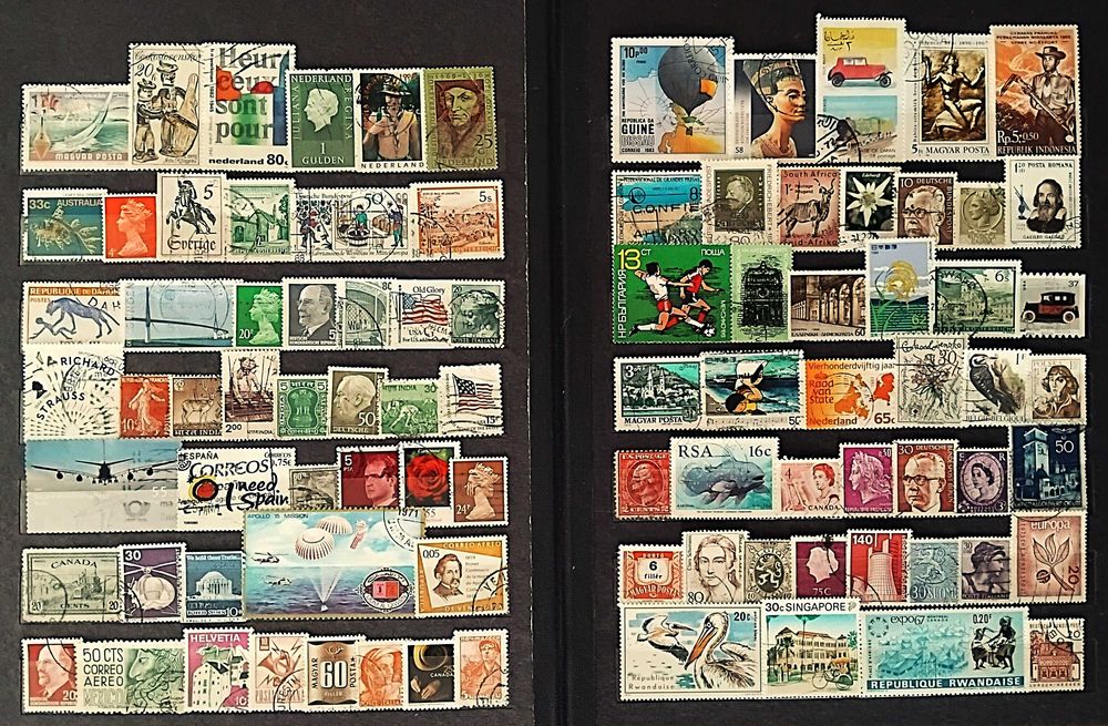 Pakiet znaczków pocztowych z całego świata 700szt. + 70szt. gratis