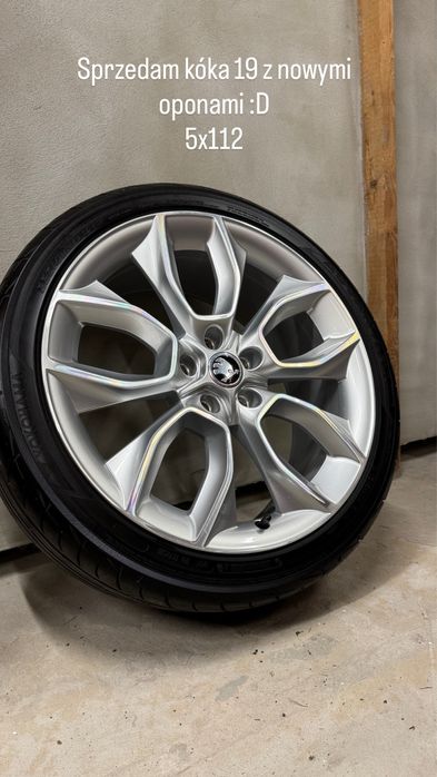 Koła felgi Skoda RS 19 5x112 225/40/19 yokohama  octavia rs  vw Golf GTI seat leon FR cupra