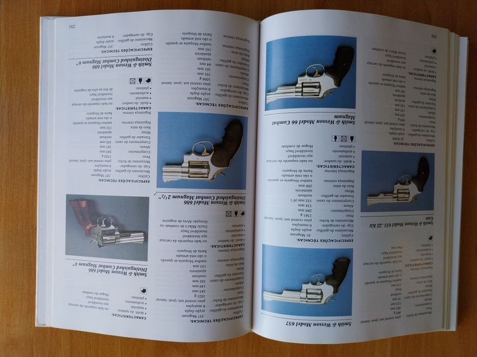 Enciclopédia das Pistolas e Revólveres (272 páginas)