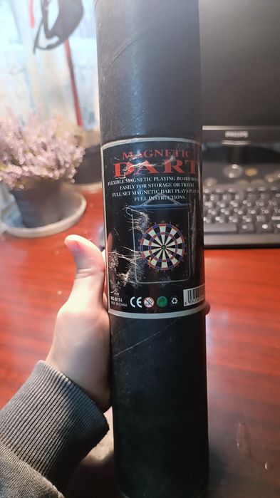 Магнітний дарц в тубусі.