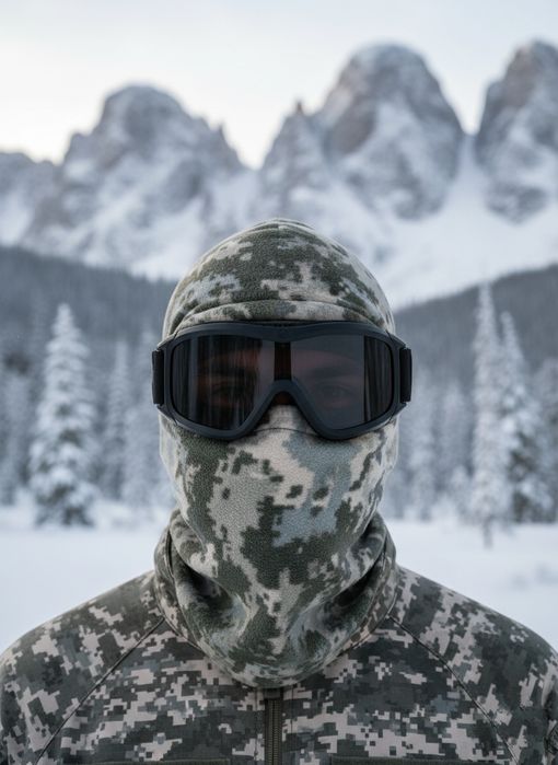 Нова флісова балаклава Піксель 
Multicam і Піксель в