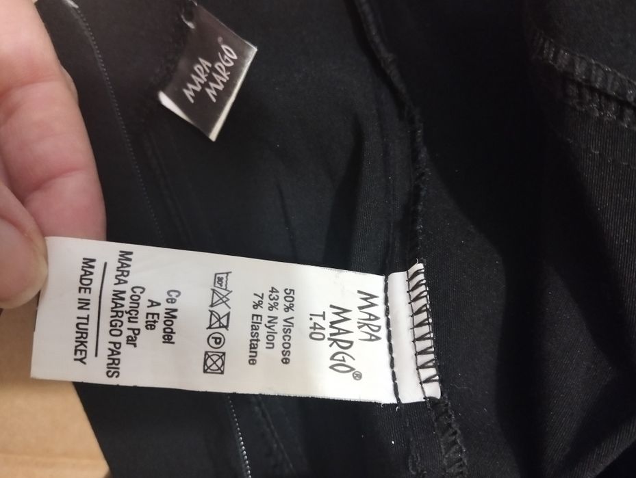 Vestido cai cai preto