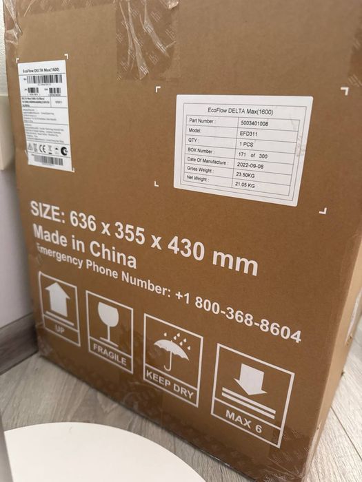 Ecoflow Delta Max на 1600 W