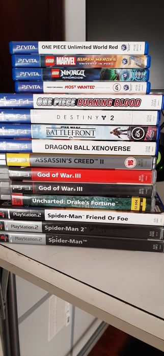 Estou a vender este lot de jogos
