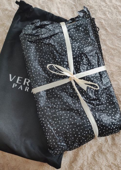 Сумка-клатч  Versace  чорна із золотом. Оригінал