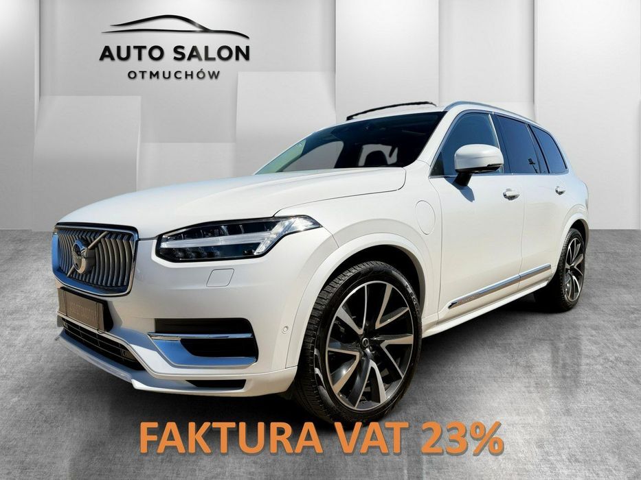 Volvo XC 90 RECHARGE panorama FUL LED wentylacja KAMERY pneumatyka alusy acc masaz