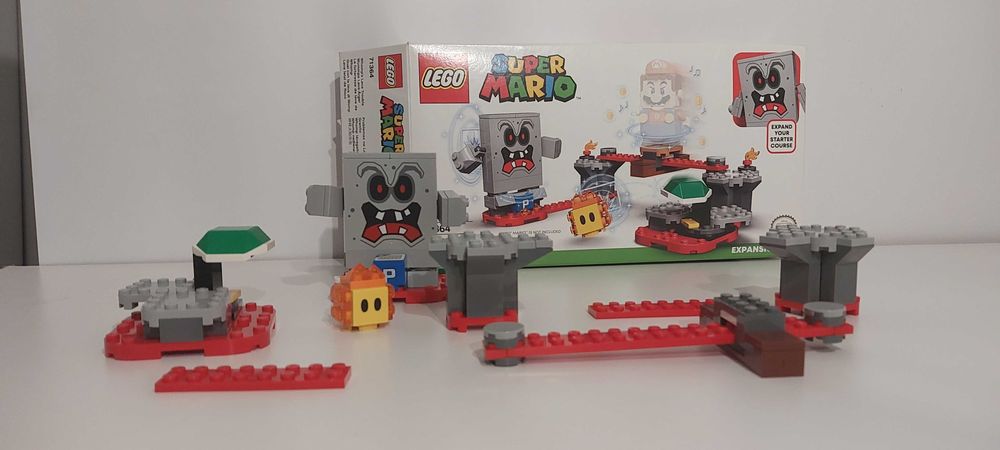 Sprzedam zestaw LEGO 71364 Super Mario - Tarapaty w forcie Whompa