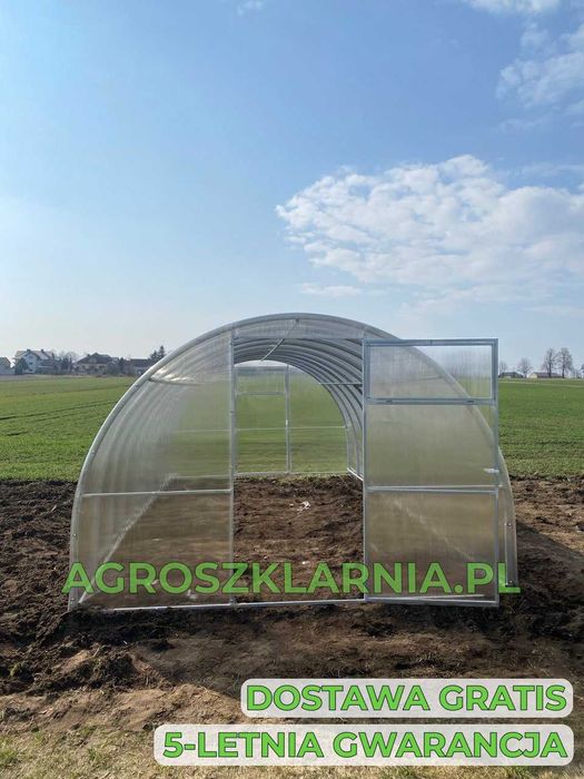 Szklarnia poliwęglan 4mm/6mm 2,4x4m,3x4,3x6m,3,5x6m itd Dostawa Gratis