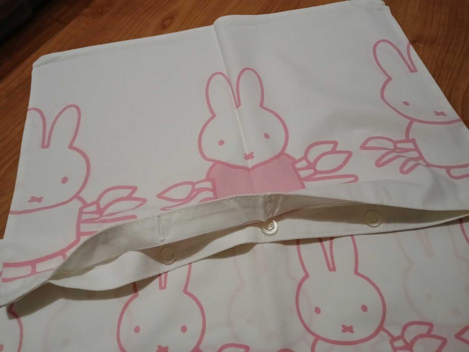 Conjunto lençóis Miffy para cama de criança 1.20x0.60