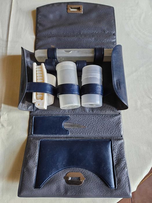 Przybornik męski podróżny vintage PRL