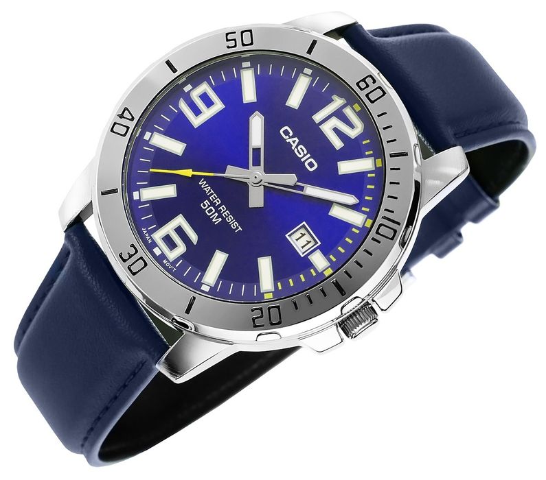 zegarek męski casio mtp-vd01l-2bvudf + box