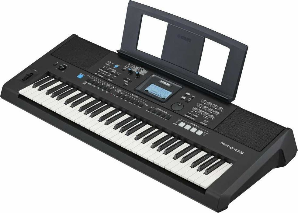 Keyboard Yamaha PSR E473 z dynamiczną klawiaturą