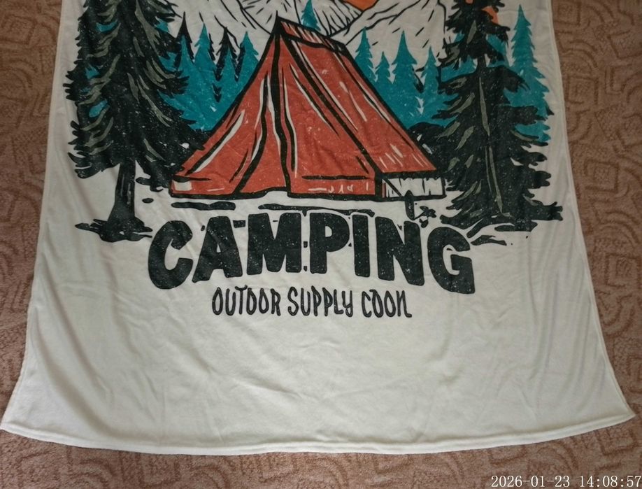 Przytulny Koc Flanelowy Nowy Wymiary 200x150