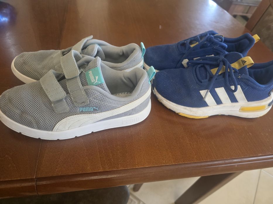 Кросівки puma adidas 34, 35 розмір