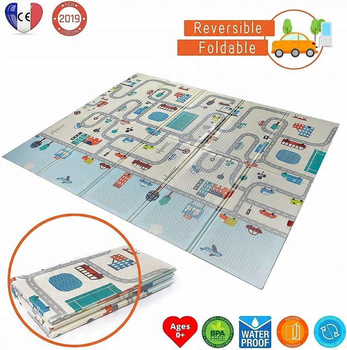 Babify Play Mat Xl Składana mata dla dzieci 180x200cm