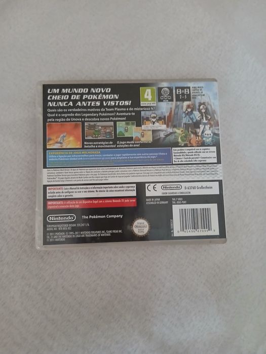 Pokémon Black Version Nintendo DS Completo