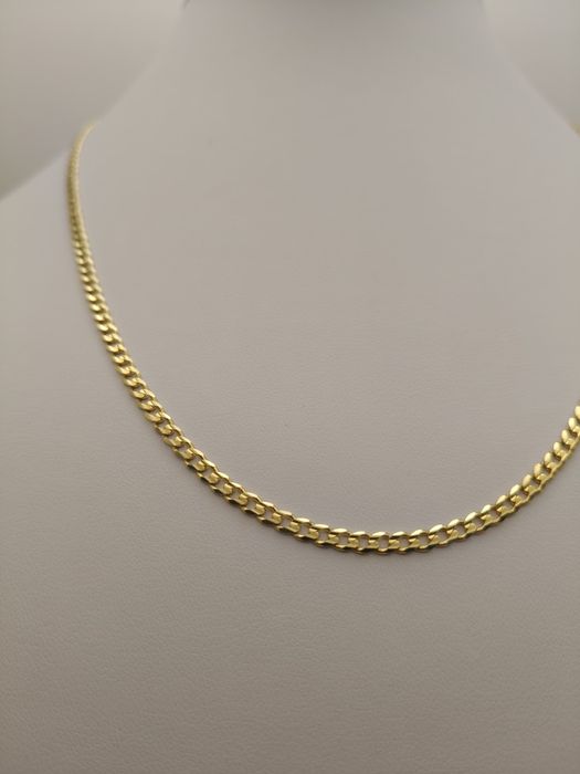 Złoty Łańcuszek Pancerka Pr.585 14K Nowy 50cm