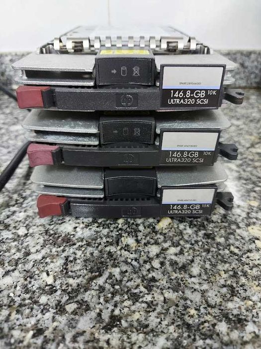 Discos HP 18.2GB a 300GB SCSI Ultra 320 3.5" Hot-Plug