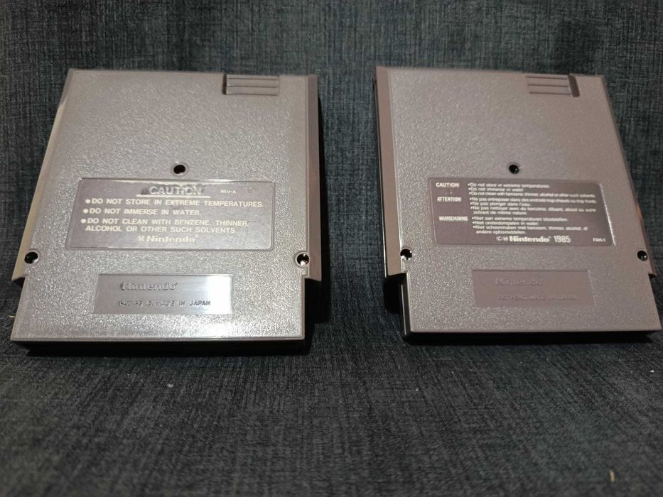 Lote NES – Top Gun & Goal! | Cartuchos originais