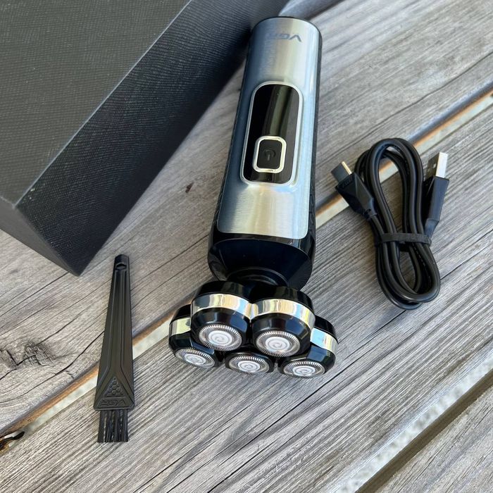 Мужская электробритва VGR V-385, роторная, с плавающими головками !