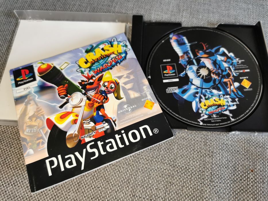 Crash Bandicoot 3 Warped PSX PS1 gra ANG (stan BDB)
