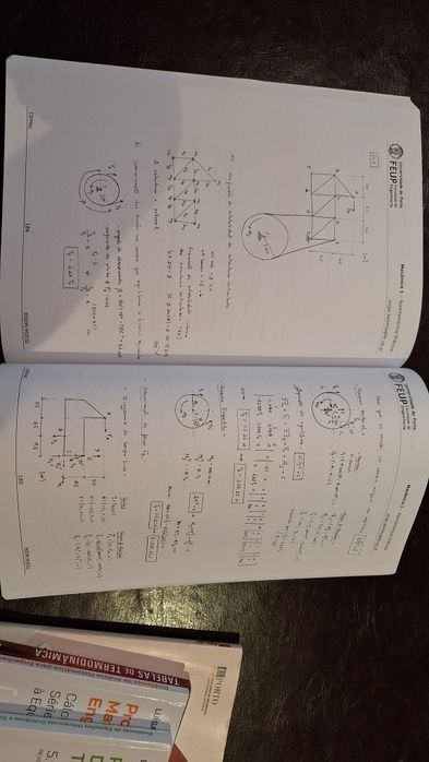 Manual Mecânica I, exercícios resolvidos. FEUP