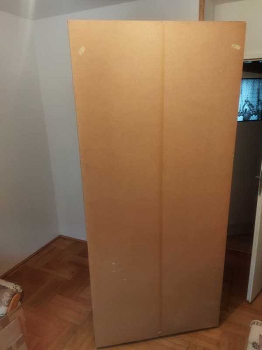 Szafa narożna solidna 204 x 90 z grubej płyty POLECAM