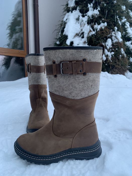 Чоловічі чоботи зимові хутро+войлок