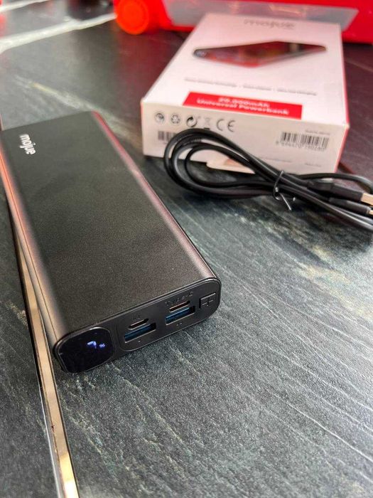 павербанк 20000 mah з швидкоб зарядкою Mojue PowerBunk Xiaomi