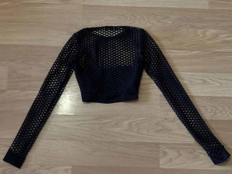 Лонгслів в сіточку