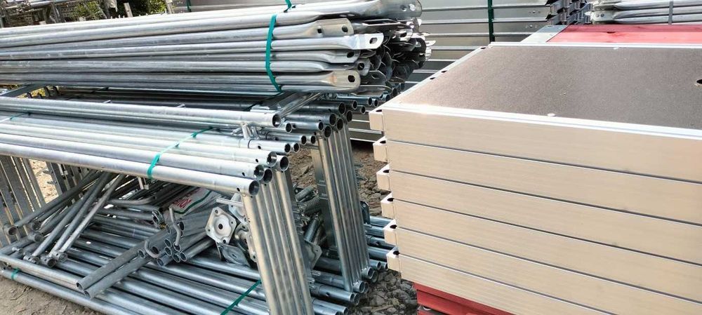 Rusztowanie 250 m2 nowe pletak
