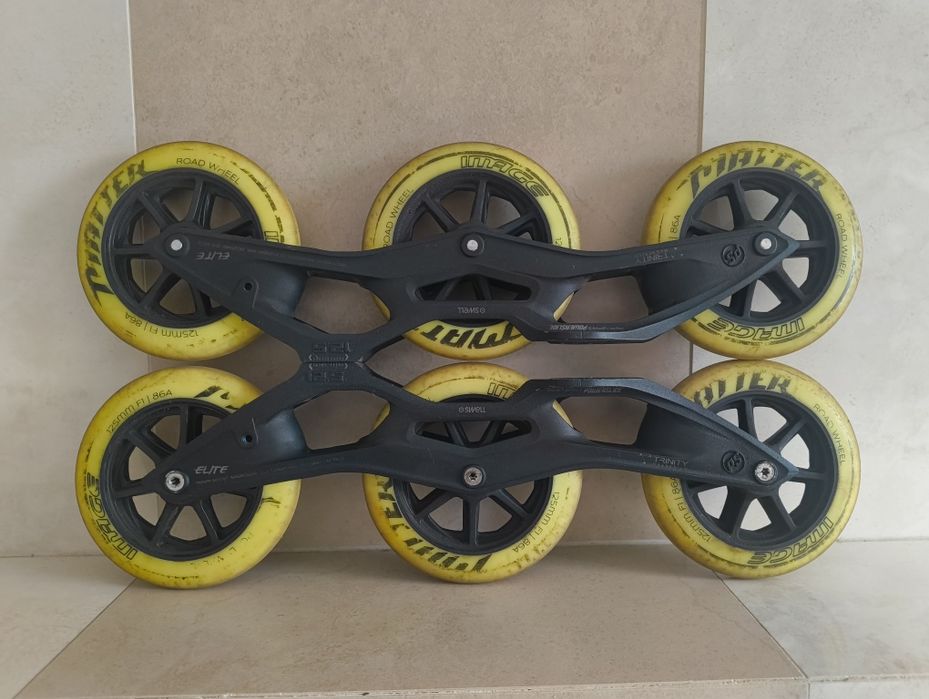 Szyny Trinity 3x125 mm koła matter image łożyska wicked