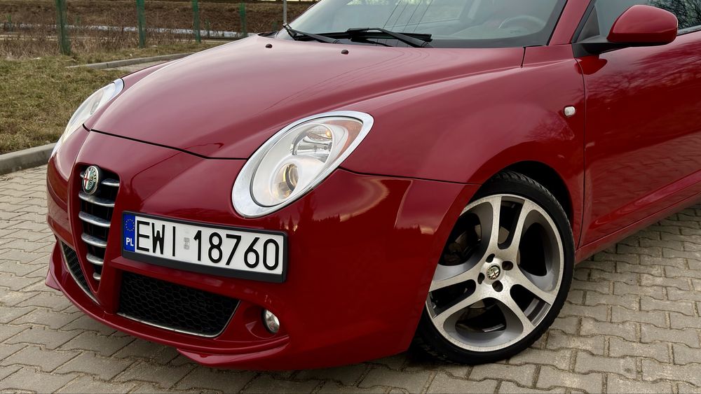 ALFA ROMEO MiTo 1.6jTDm 120 km 2009 rok ROSSO