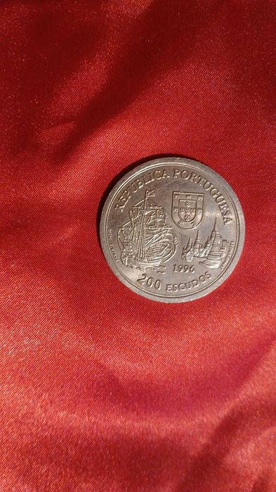 Moeda 200 Escudos – Em Aliança de Portugal com o Reino de Sião 1996