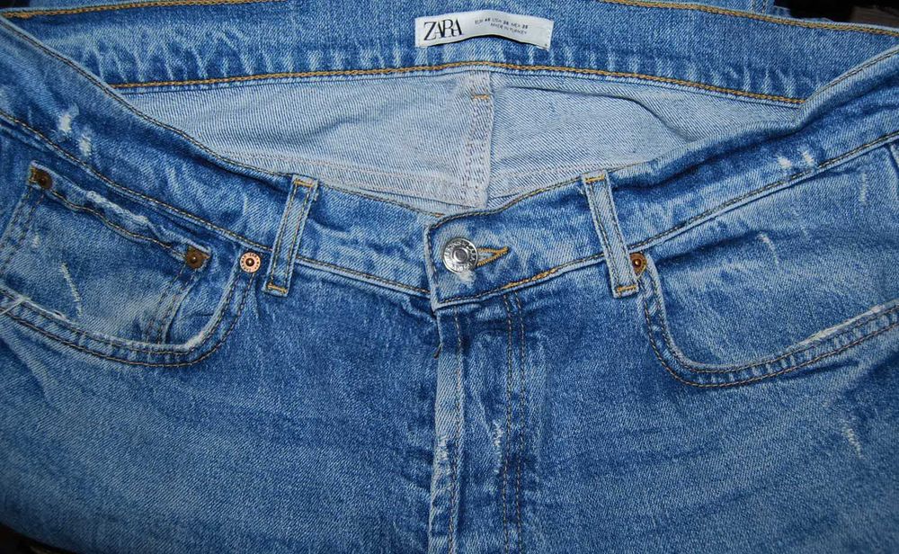 ZARA 46 W36 L27 PAS 96 jeansy męskie proste