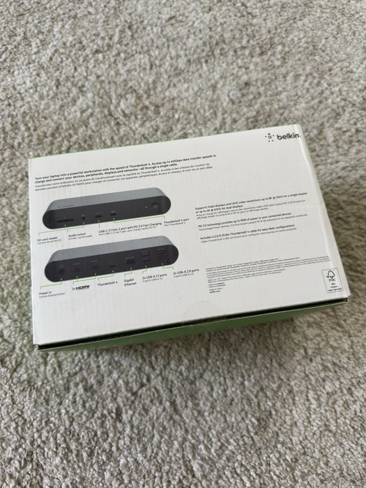 Stacja dokujaca Belkin Thunderbolt 4 Dock Pro