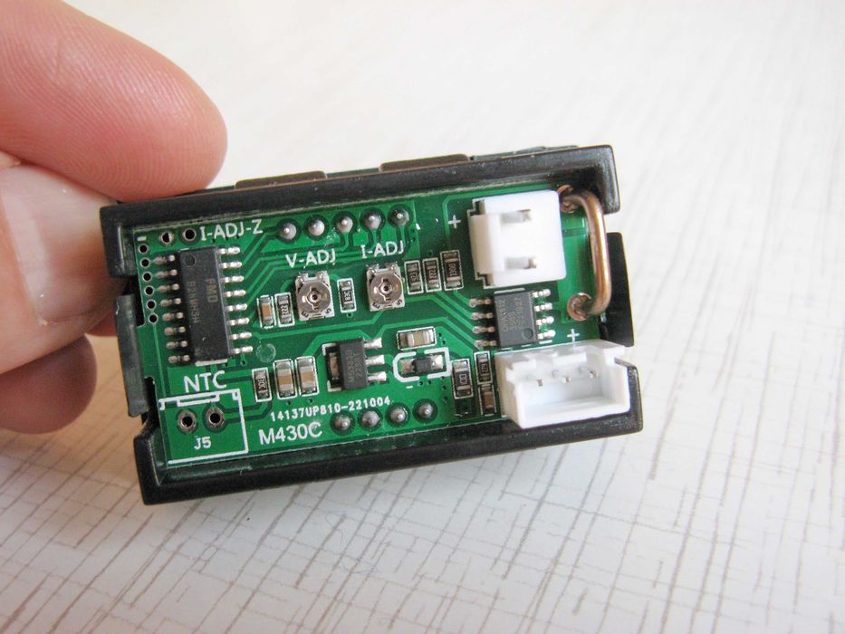 Цифровой вольтметр амперметр ваттметр термометр М430