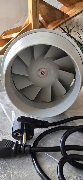 Wentylator rurowy kanałowy 200mm nowy cichy