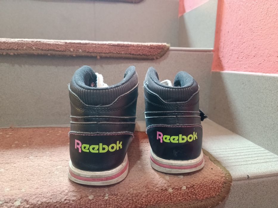 Reebok buty adidasy wysoki czarne